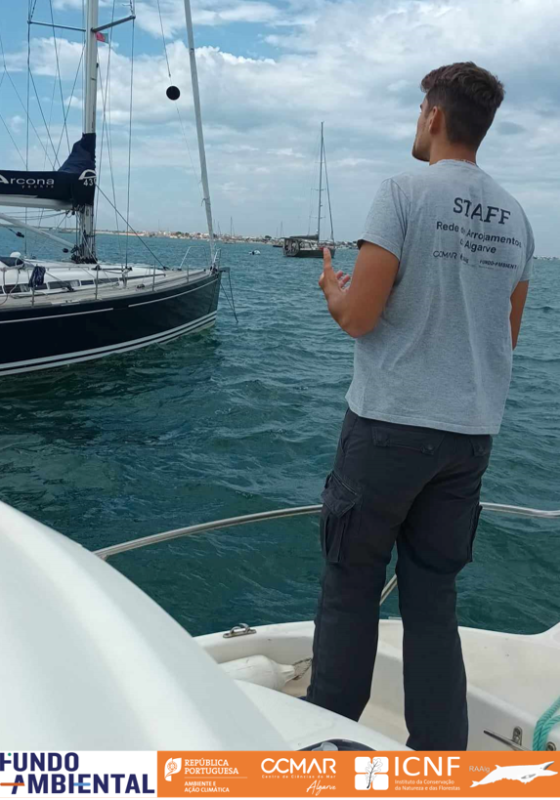 Campanhas de sensibilização na ria formosa
